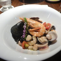 RISTORANTE Orobianco - 烏賊すみパスタ