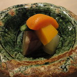 薮原十区 - 野菜の炊き合わせ