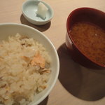 薮原十区 - 時鮭の炊き込みご飯