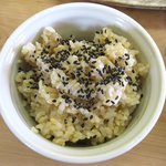 梅の木 - 玄米ご飯
