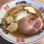 らーめん木蓮 - 焼あご出汁の塩ラーメン850円