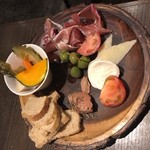 前菜盛り合わせ。