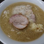 ラーメンいつき - 醤油2。ニンニク云々とメニューにあった気がする。もやし抜き指定