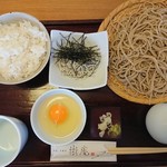 旬菜・お蕎麦　樹庵 - 日替わりセット (950円・税込)