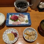 Tsukushi Mbo - 刺身定食900円