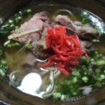 すーまぬめぇ - ソーキそば(大) 700円