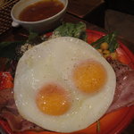 ルーエプラッツ ツオップ - 目玉焼き