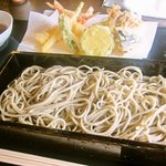 手打ち蕎麦 湖庵 -  天せいろ