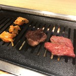 白雲台 - 焼き始めました