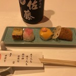 しゃぶ亀吉 - 手毬寿司