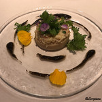 カーサ・デル・チーボ - ﾄｹﾞｸﾘｶﾞﾆのｳﾞｪﾈﾄ風ｻﾗﾀﾞと白ｲﾝｹﾞﾝ豆のｼﾞｪﾗﾃｨｰﾅ