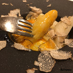 カーサ・デル・チーボ - 温度卵の黄身を絡めていただきます