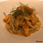 カーサ・デル・チーボ - ﾊﾞﾌﾝ海胆と天然物の海鞘の冷製ｽﾊﾟｹﾞｯﾃｨｰﾆ