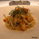 カーサ・デル・チーボ - ﾊﾞﾌﾝ海胆と天然物の海鞘の冷製ｽﾊﾟｹﾞｯﾃｨｰﾆ