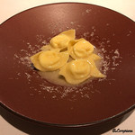 カーサ・デル・チーボ - ３種のﾁｰｽﾞのﾄﾙﾃｯﾘにﾊﾟﾙﾐｼﾞｬｰﾉﾁｰｽﾞ掛け