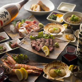 各种宴会套餐3,500日元起◆汇集了丰富多彩的座位!