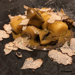 カーサ・デル・チーボ - あわびとインカのめざめのニョッキ サマートリュフ掛け