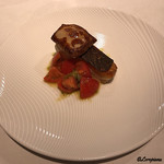 カーサ・デル・チーボ - 大ヒラメとヒラメの肝 ロッシーニスタイル