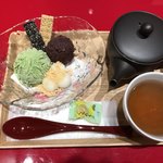 イッピン カフェ - 宇治抹茶アイスクリーム 2017/05/24