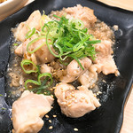 吉野家 - ねぎ塩鶏(丼のご飯抜き)