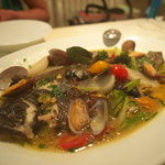 セラフィーノ - 片瀬 平目のアクアパッツァ