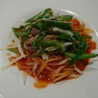 築地ボン・マルシェ - A.選べるパスタから、築地マグロのナポリタン。