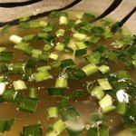 饗 くろ喜 - つけr汁にはニラ