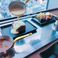 鉄板和食とワイン 萬鉄 - 