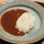 肉割烹 上 - カレー