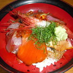 朝漁亭 丼 - ヨクバリ海鮮丼