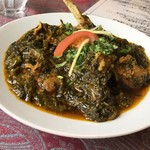 ナワブ - パラクゴーシュト（刻み）