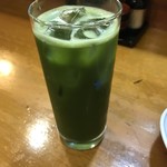 鳥こう - まずーいもう1杯！の抹茶割り。