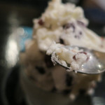 炭火焼酒亭ローリンストーン - 美味しい塩あずきアイス喰らう