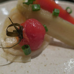 炭火焼酒亭ローリンストーン - 冬野菜の自家製ピクルス喰らう