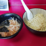 Ramen Kodama - つけ麺（７５０円→５００円）