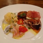 イルグラート - 前菜の盛り合わせ