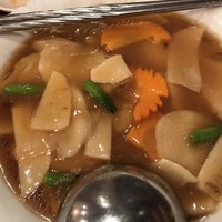 状元樓 横浜中華街本店 - アワビの柔らか煮込みつゆそば@1,900円
