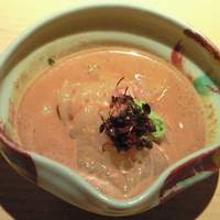 うち山 - 鯛茶漬け 1500円 の鯛の利久造り