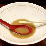 煮干中華そば 鈴蘭 - 完食♪