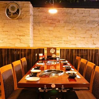 We have private rooms that can accommodate up to 8 people! Please make your reservation early as it is popular!