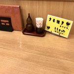 鰻 登亭 - カウンター