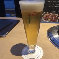 尾崎牛焼肉 銀座 ひむか - アサヒスーパードライ