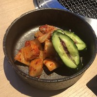 尾崎牛焼肉 銀座 ひむか - キムチの盛り合わせ