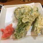 Ajidokoro Murata - 野菜の天ぷらが美味しいです。