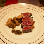 ときよじせつONODERA - 子羊のタンとジャージー牛のソテー