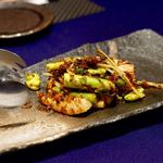 鉄板中華 伊とう - 季節野菜のXO醤炒め