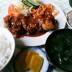 洋食のすわ - 串カツ定食