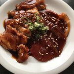 Yakiniku Odoriba - 鶏と豚ロースの焼肉ランチ