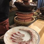 旬美にしかわ - 鯛しゃぶ