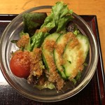 鰻はし本 - サラダ